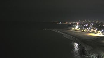 Weather camera view of Edgewater Beach.