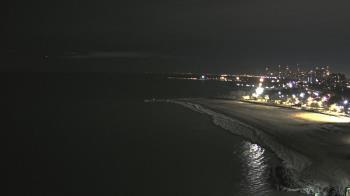 Weather camera view of Edgewater Beach.