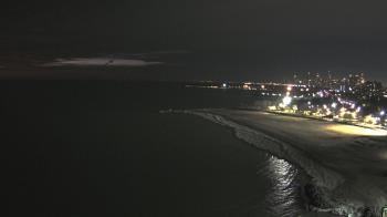 Weather camera view of Edgewater Beach.