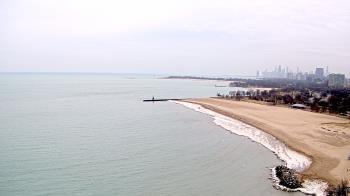 Weather camera view of Edgewater Beach.
