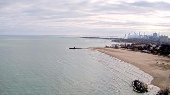 Weather camera view of Edgewater Beach.