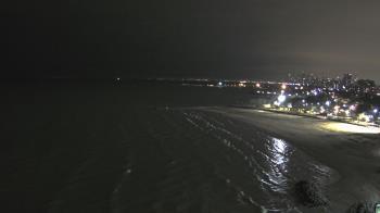 Weather camera view of Edgewater Beach.