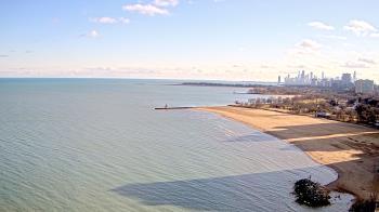 Weather camera view of Edgewater Beach.