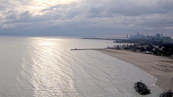 Weather camera view of Edgewater Beach.