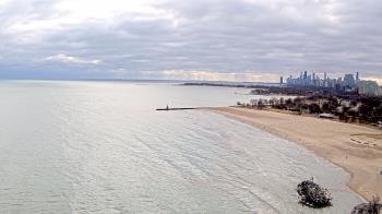 Weather camera view of Edgewater Beach.