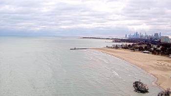 Weather camera view of Edgewater Beach.