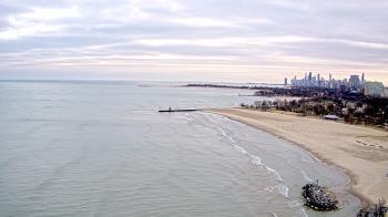 Weather camera view of Edgewater Beach.