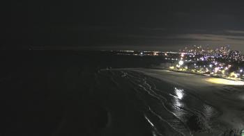 Weather camera view of Edgewater Beach.