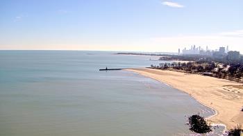 Weather camera view of Edgewater Beach.