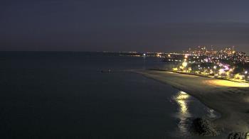 Weather camera view of Edgewater Beach.