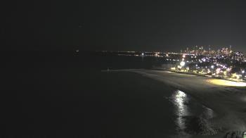 Weather camera view of Edgewater Beach.