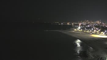 Weather camera view of Edgewater Beach.