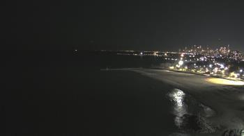 Weather camera view of Edgewater Beach.