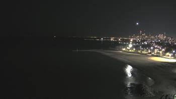 Weather camera view of Edgewater Beach.