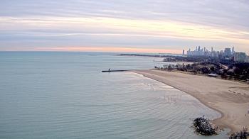 Weather camera view of Edgewater Beach.