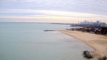 Weather camera view of Edgewater Beach.
