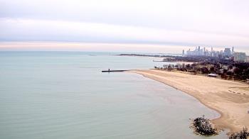 Weather camera view of Edgewater Beach.