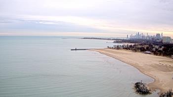 Weather camera view of Edgewater Beach.