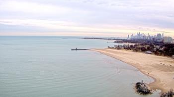 Weather camera view of Edgewater Beach.