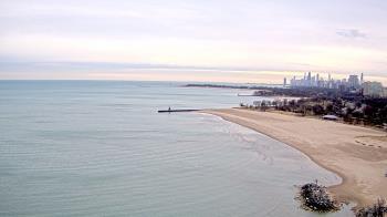 Weather camera view of Edgewater Beach.