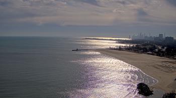 Weather camera view of Edgewater Beach.