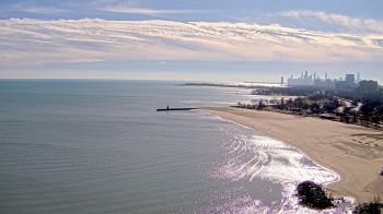 Weather camera view of Edgewater Beach.