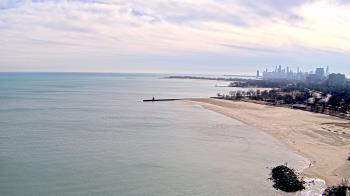 Weather camera view of Edgewater Beach.
