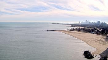 Weather camera view of Edgewater Beach.