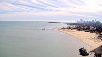Weather camera view of Edgewater Beach.