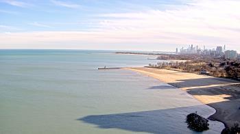 Weather camera view of Edgewater Beach.