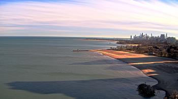 Weather camera view of Edgewater Beach.