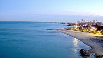 Weather camera view of Edgewater Beach.