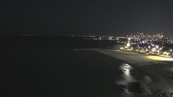 Weather camera view of Edgewater Beach.
