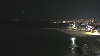 Weather camera view of Edgewater Beach.