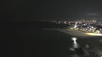 Weather camera view of Edgewater Beach.