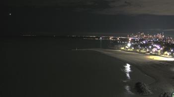 Weather camera view of Edgewater Beach.