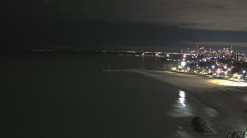 Weather camera view of Edgewater Beach.