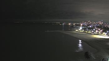 Weather camera view of Edgewater Beach.