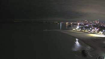 Weather camera view of Edgewater Beach.