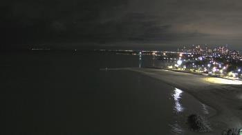 Weather camera view of Edgewater Beach.
