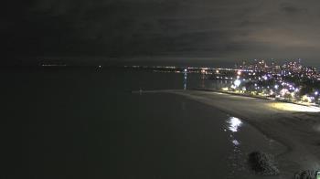 Weather camera view of Edgewater Beach.
