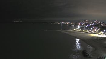 Weather camera view of Edgewater Beach.