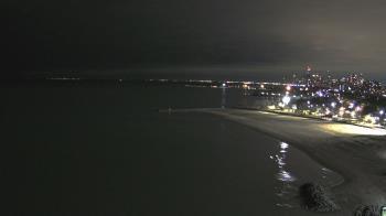 Weather camera view of Edgewater Beach.