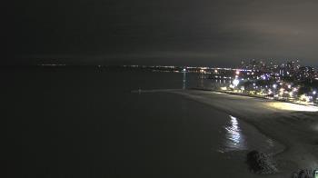 Weather camera view of Edgewater Beach.