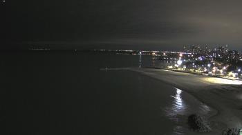 Weather camera view of Edgewater Beach.