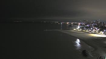 Weather camera view of Edgewater Beach.