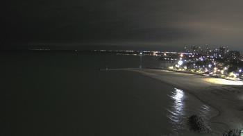 Weather camera view of Edgewater Beach.