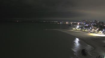 Weather camera view of Edgewater Beach.