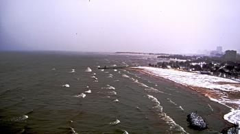 Weather camera view of Edgewater Beach.