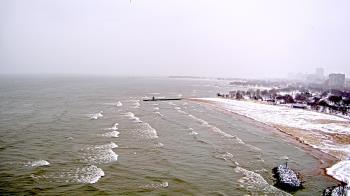 Weather camera view of Edgewater Beach.
